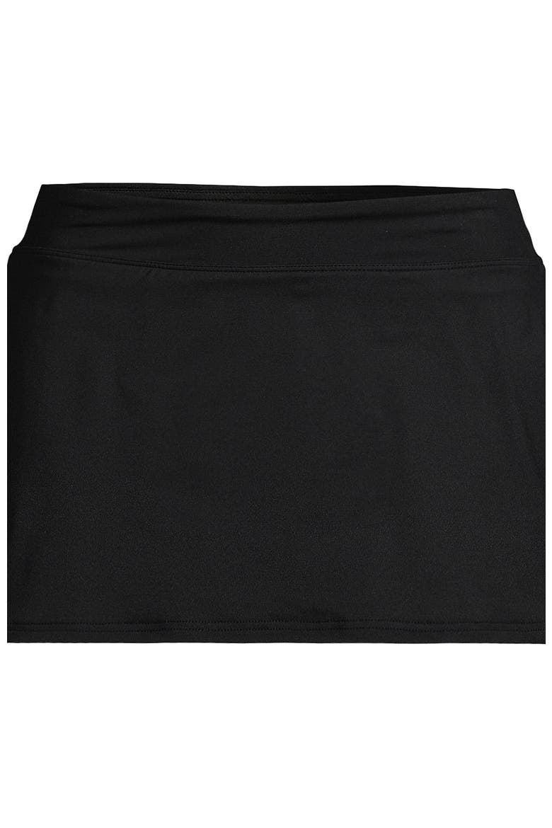 Mini Swim Skirt, Alternate, color, Black