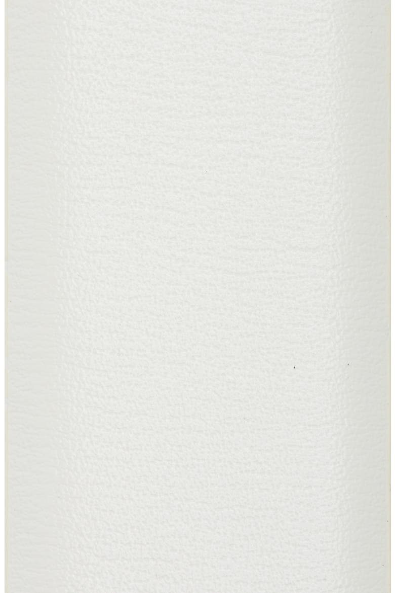 Two-Tone Buckle Textured Faux Leather Belt, Alternate, color, WHITE