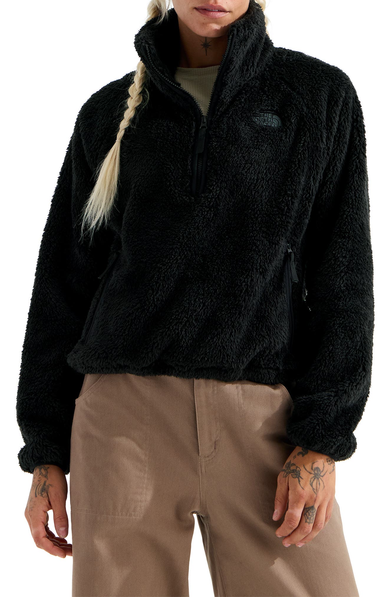selected TNF BLACK