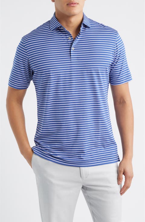 Dunnes Stripe Performance Jersey Polo