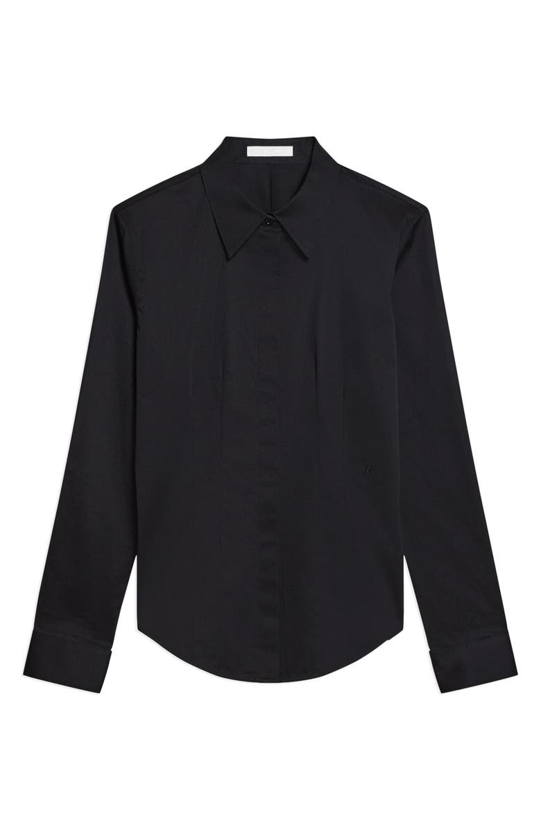Helmut Lang Darted Button-Up Shirt, Alternate, color, 