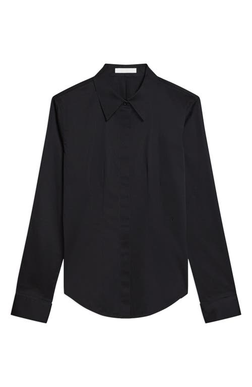 HELMUT LANG HELMUT LANG DARTED BUTTON-UP SHIRT