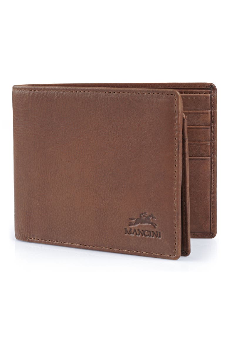 RFID Bifold Wallet, Alternate, color, BROWN