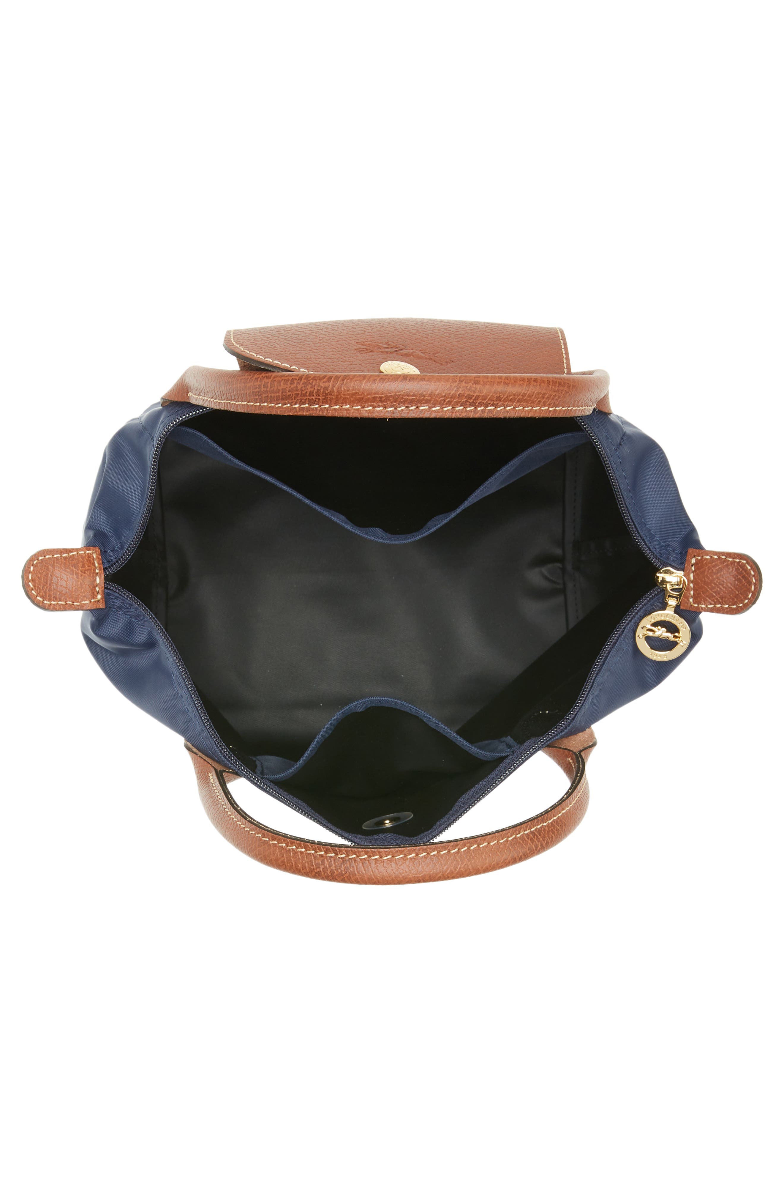 Small Le Pliage Original Top Handle Bag, Alternate, color, NAVY