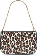 Kate Spade New York madison leopard spot pochette bag