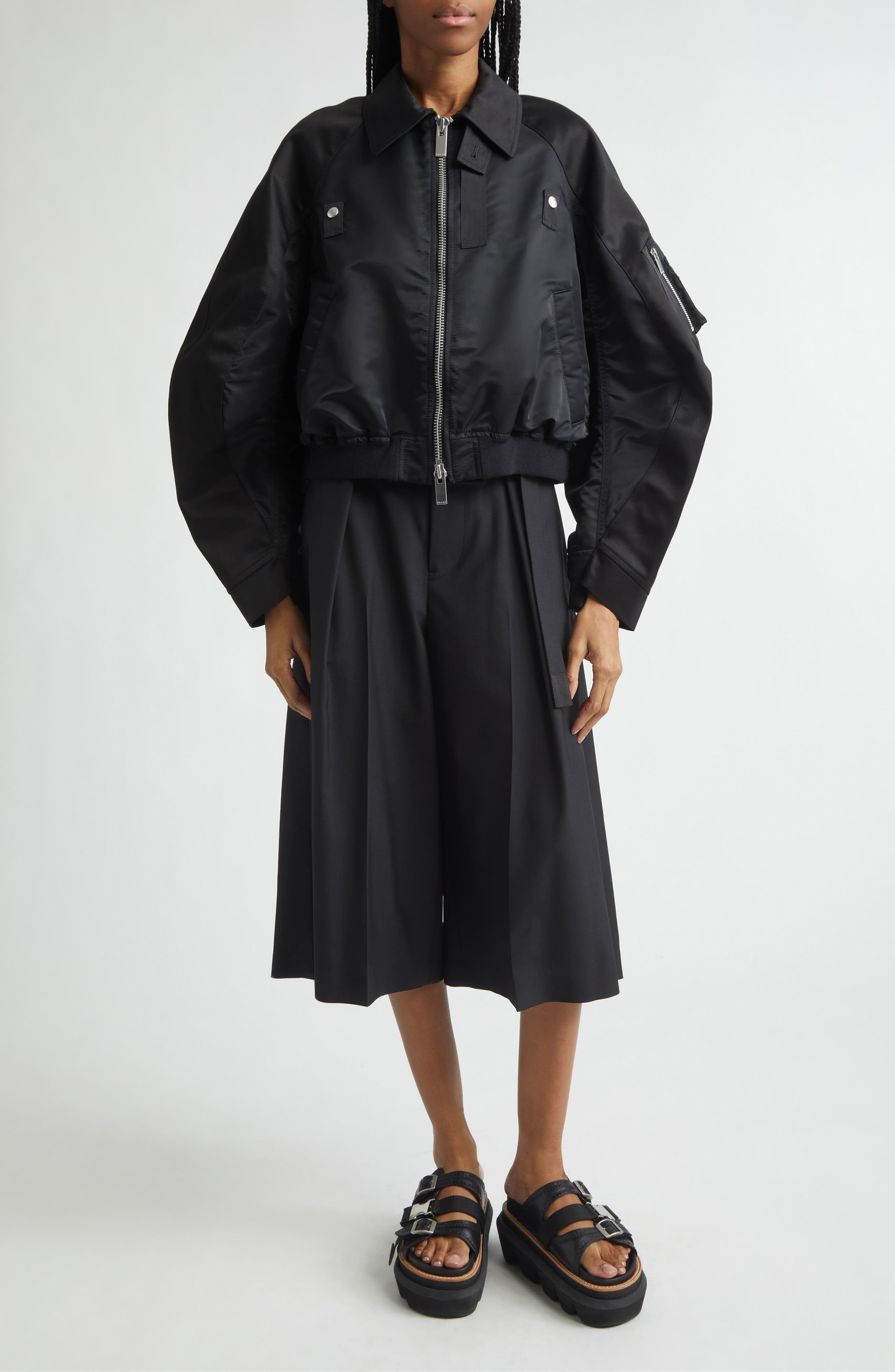 Cotton Chino x Nylon Twill Jacket - image 2
