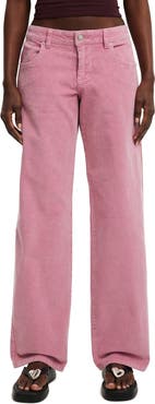 Cotton On Women's Low Rise Straight Cord Pant