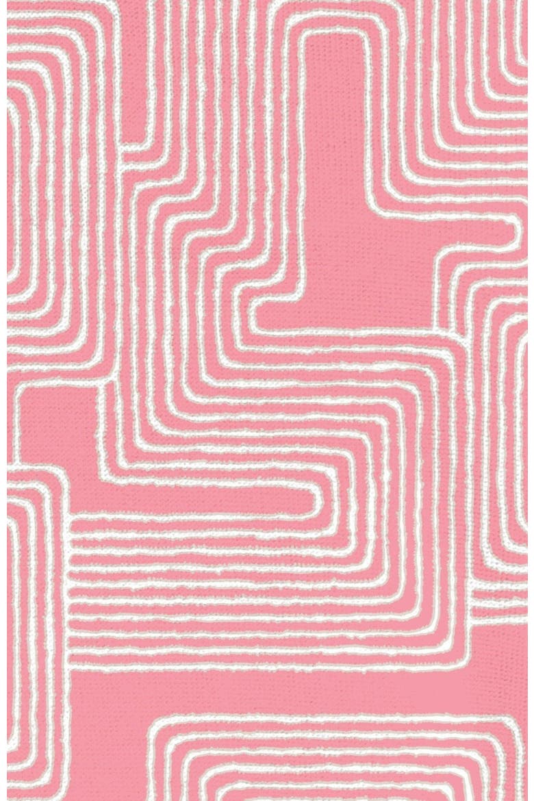 Inter Twine Mens Merino Silk Cashmere Polo, Alternate, color, INTER TWINE PINK