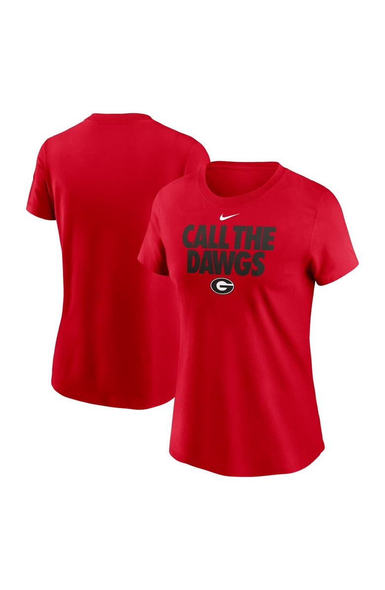 Nike Women's Nike Red Georgia Bulldogs Local Ultimate Chant T-Shirt, Main, color, Red