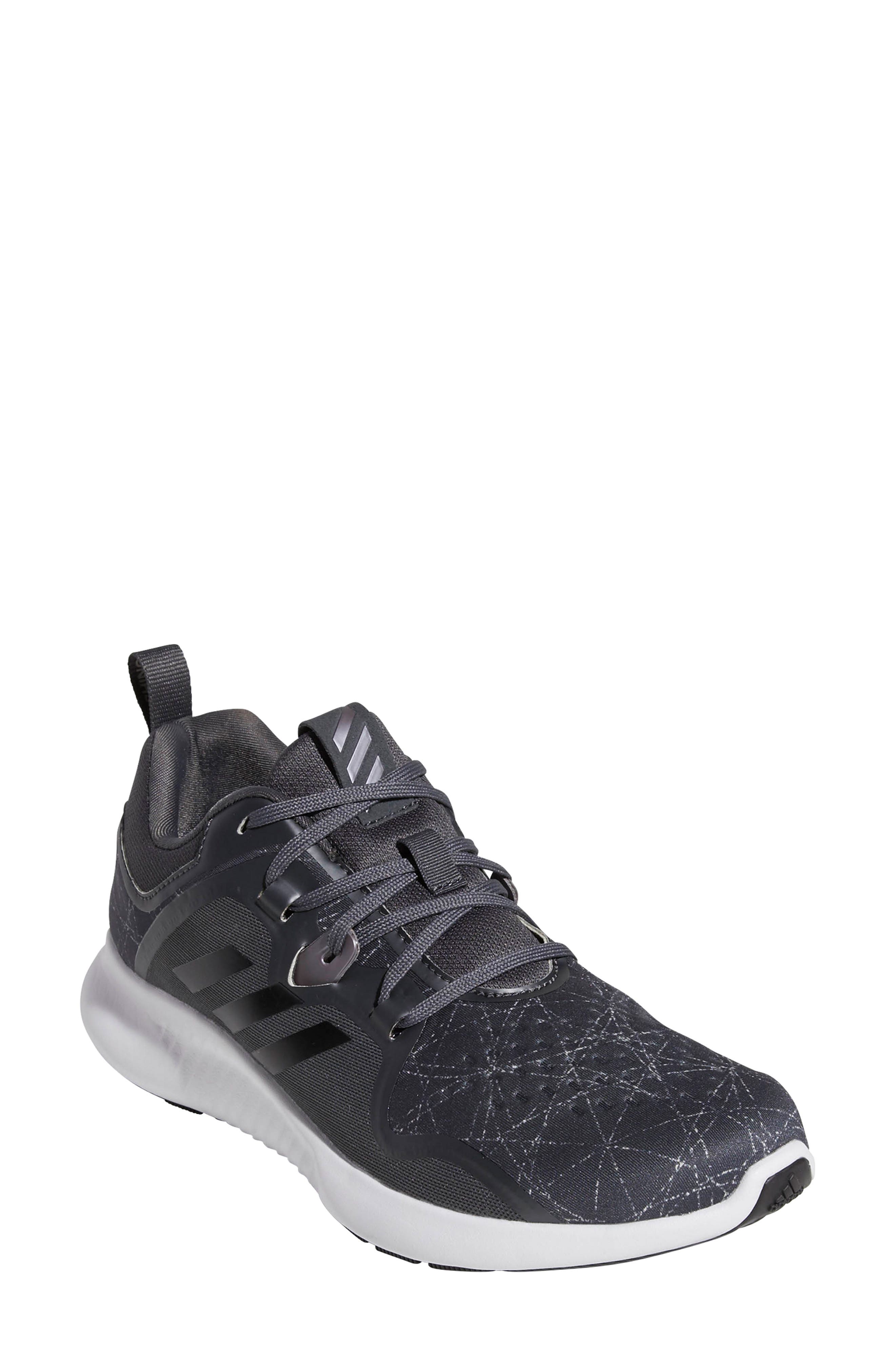 EdgeBounce Running Shoe, Main, color, GREY SIX/ CORE BLACK/ WHITE