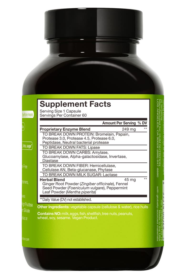 Flatter Me™ Digestive Enzyme Supplement, Alternate, color, NO COLOR