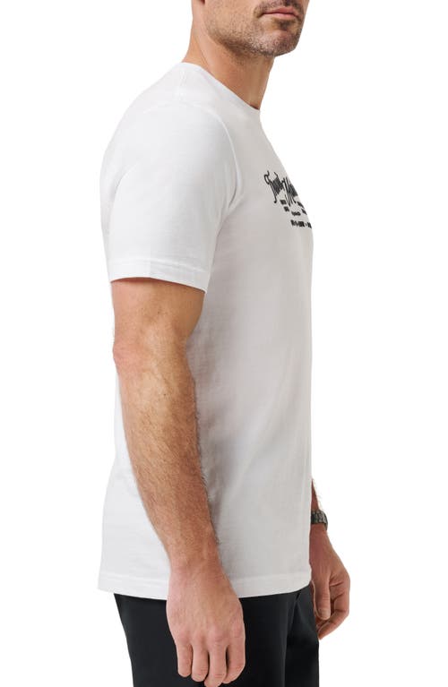 Travismathew Perfect Plan Graphic T-shirt In White