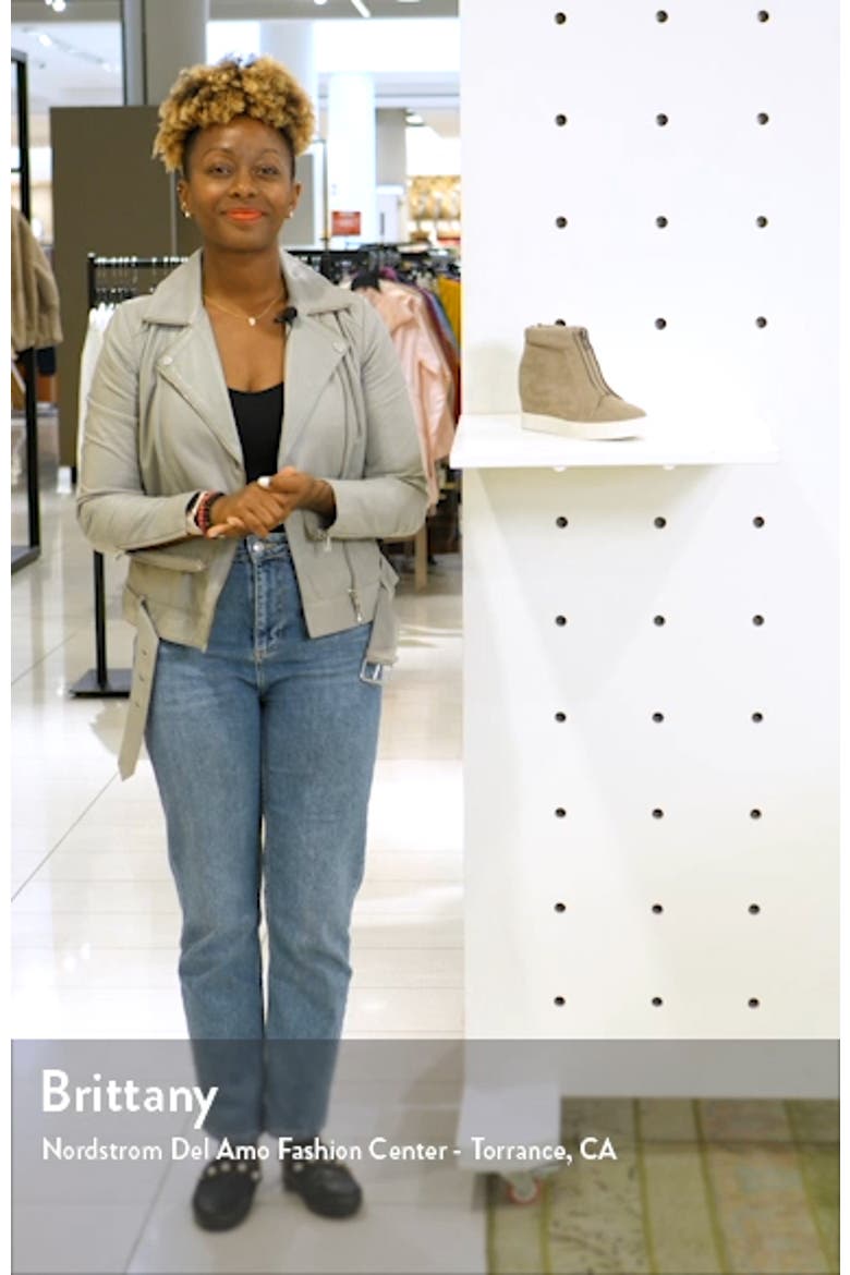 Zippy Hidden Wedge Sneaker video