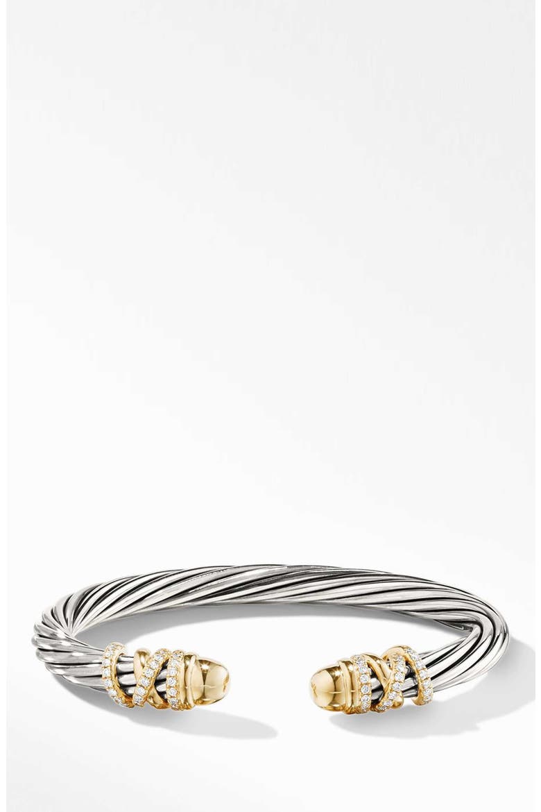 Helena Bracelet with Diamonds, Main, color, GOLD/ SILVER/ GOLD DOME