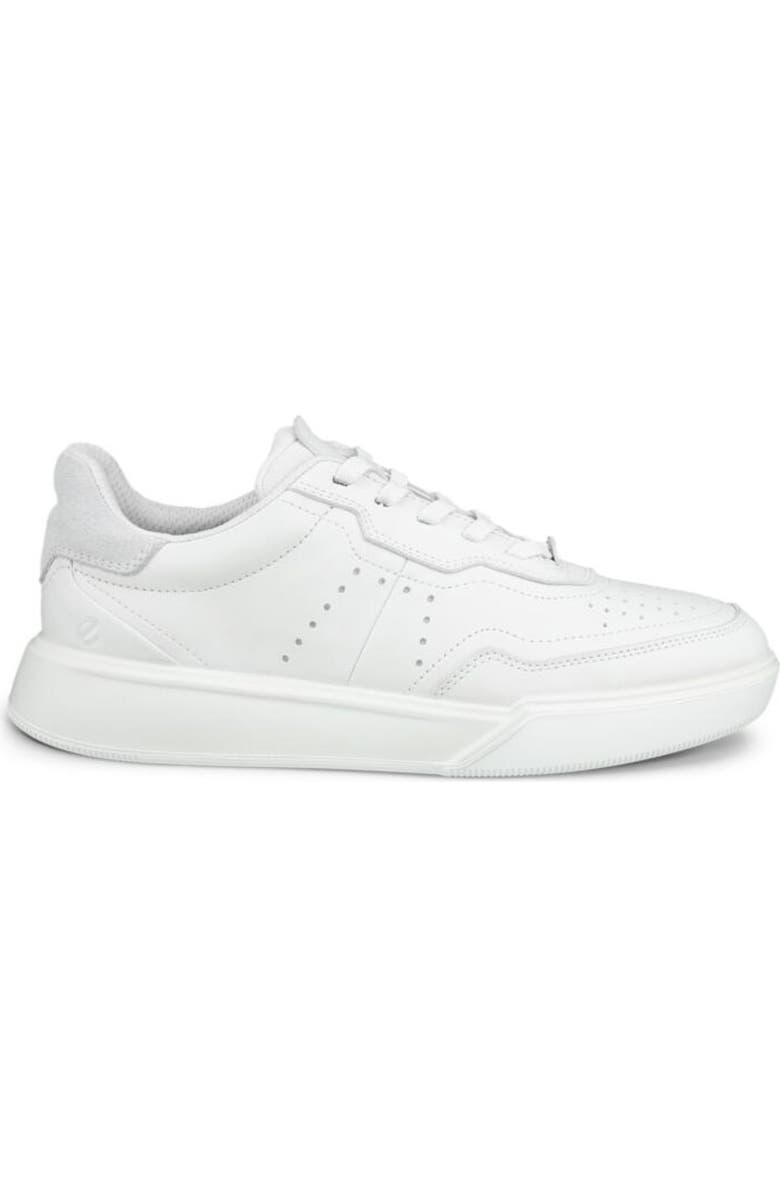 ECCO Street Court Sneaker, Alternate, color, White/ White