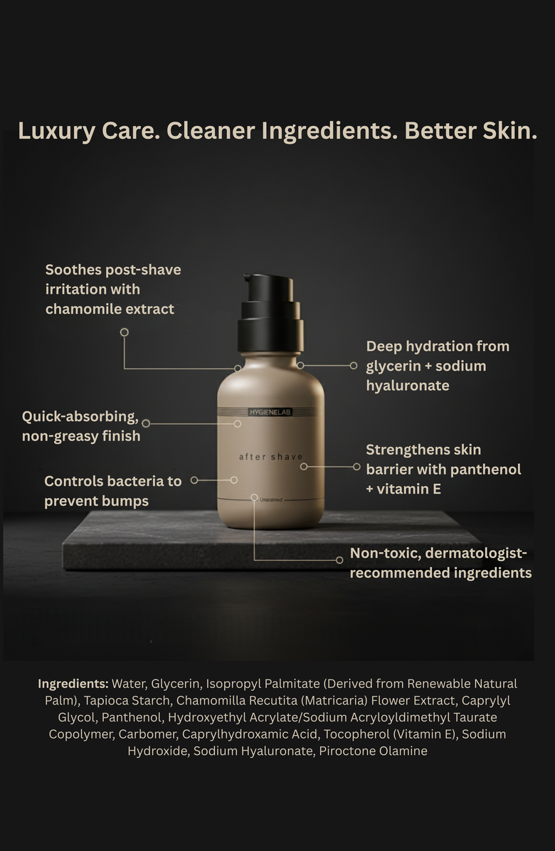 HygieneLab Fragrance-Free Aftershave Lotion, Alternate, color, Neutral