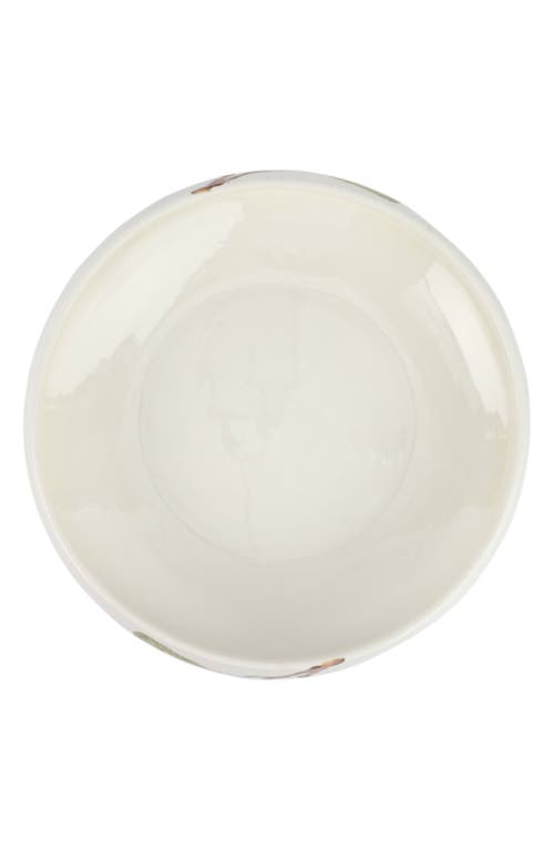 Vietri Fico Pedestal Bowl In Multi