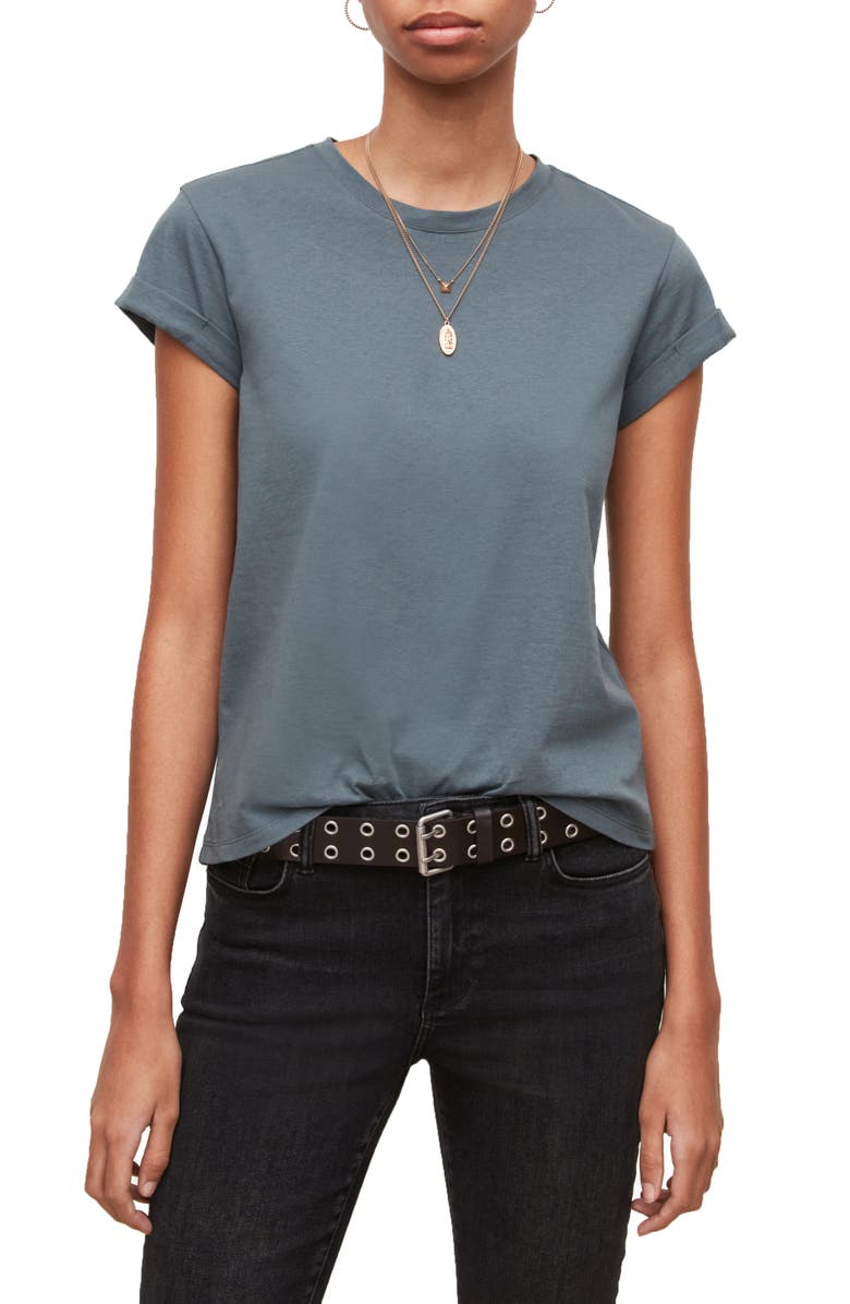 AllSaints Anna Cotton T-Shirt, Main, color,