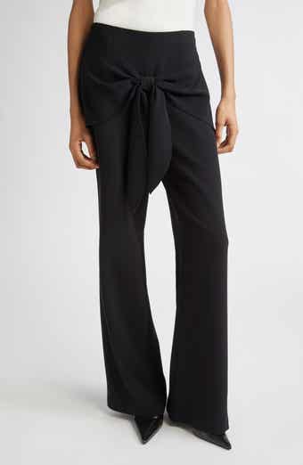 Lilas Tie Front Flare Leg Pants