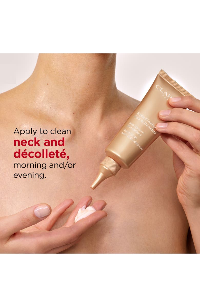 Clarins Extra-Firming + Smoothing Neck & Décolleté Moisturizer, Alternate, color,