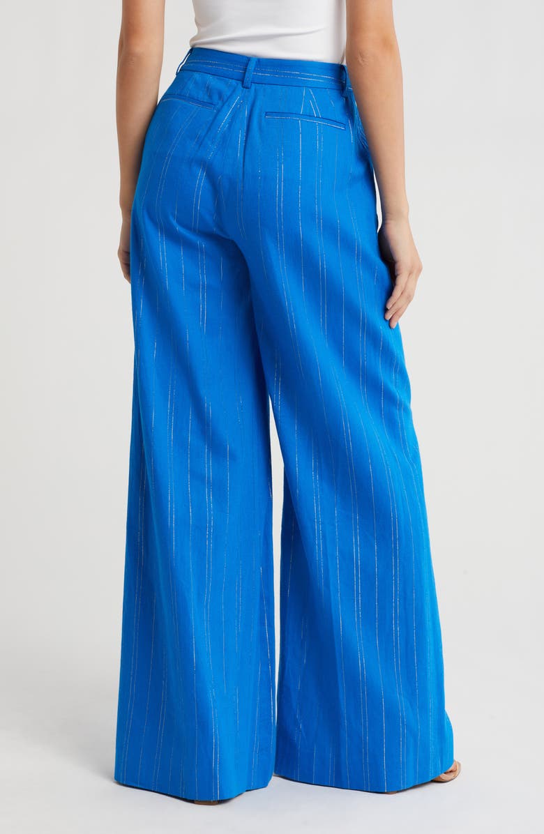 L'AGENCE Pilar High Waist Wide Leg Pants, Alternate, color,