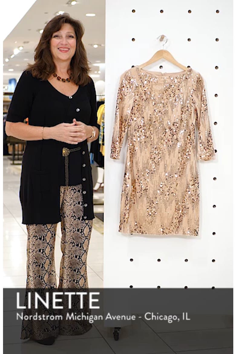 Sequin Sheath Dress video