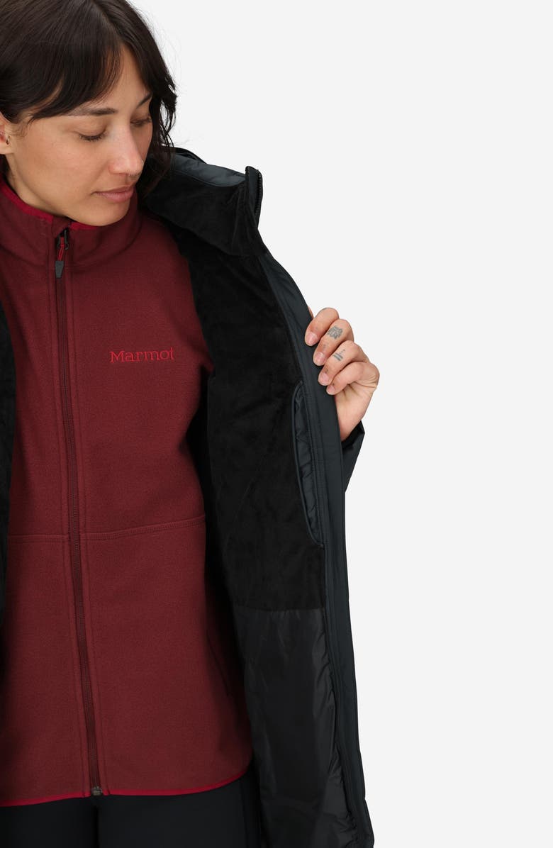 Marmot Montreal 700 Fill Power Down Parka, Alternate, color, Black