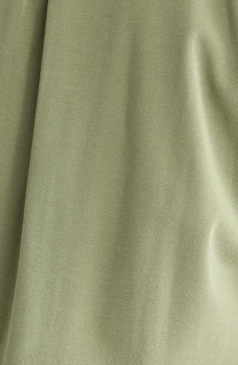 Wit & Wisdom Lace Trim Mix Media Top, Alternate, color, Basil