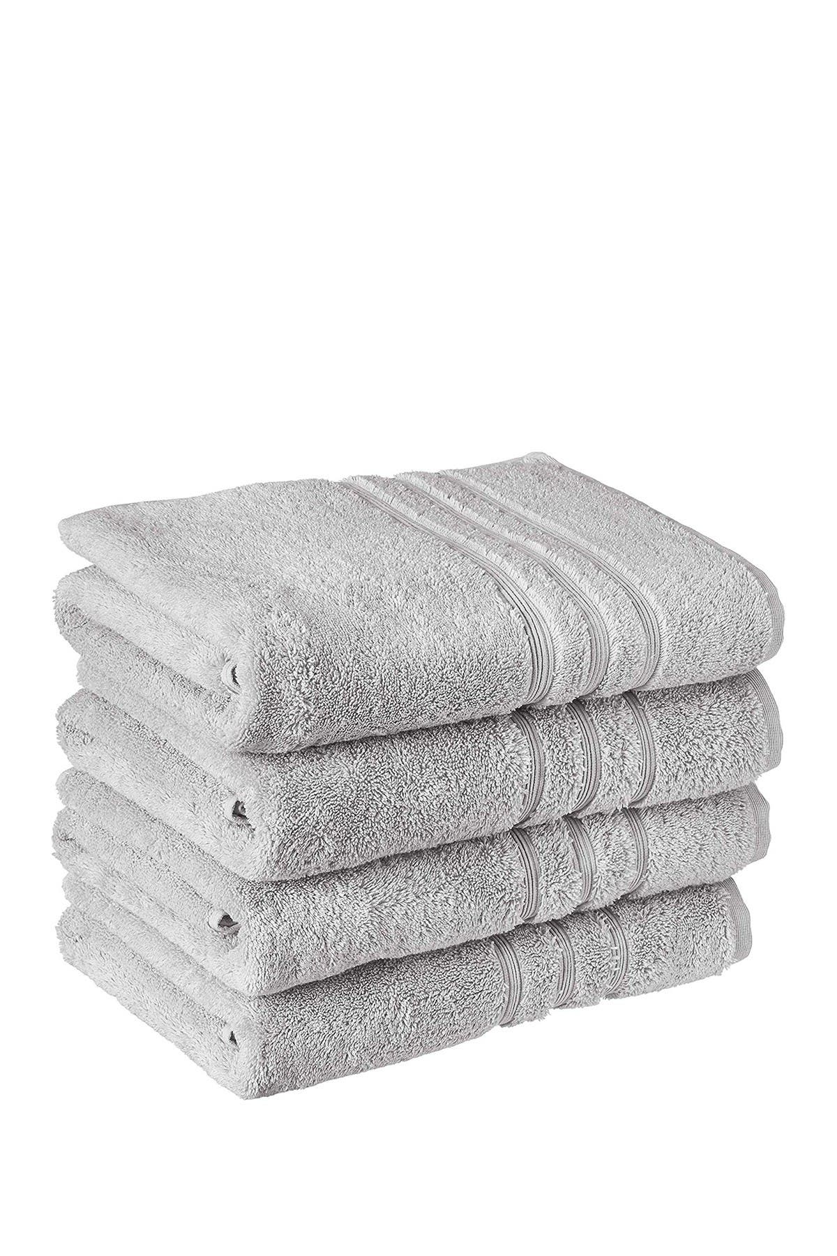 Modern Threads Manor Ridge Turkish Cotton 700 GSM Bath Towel - Set of 4 ...