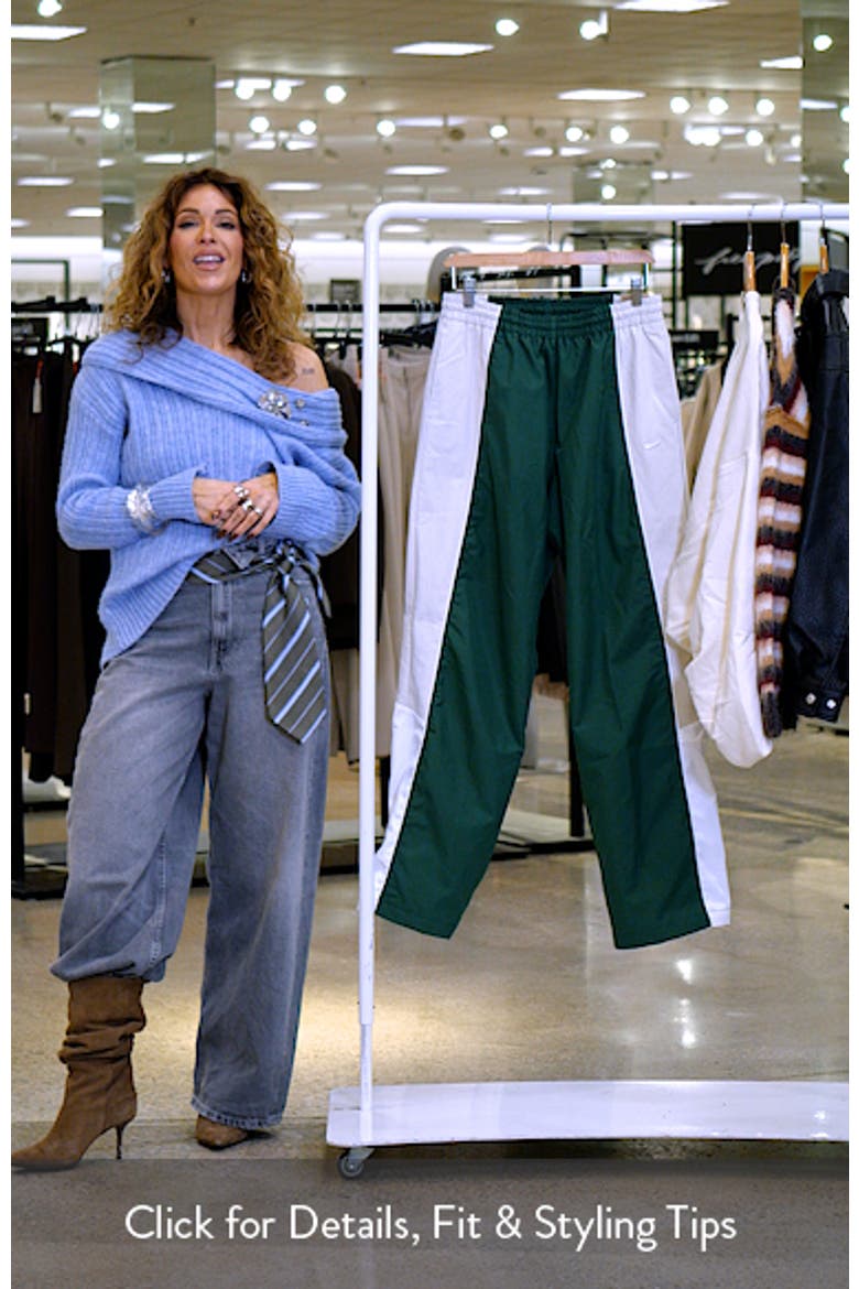 Water Repellent High Waist Track Pant video