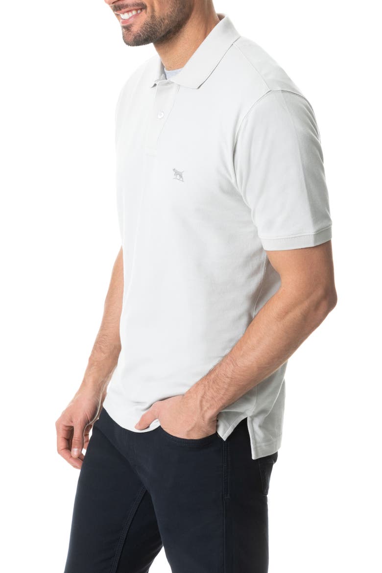 The Gunn Original Fit Piqué Polo, Alternate, color, FOG