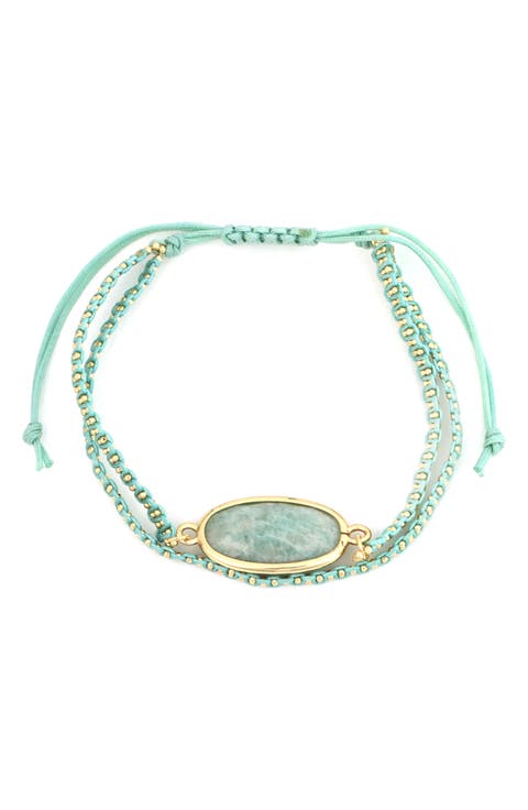 Amazonite Slider Bracelet