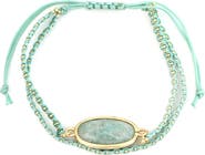 Panacea Amazonite Slider Bracelet