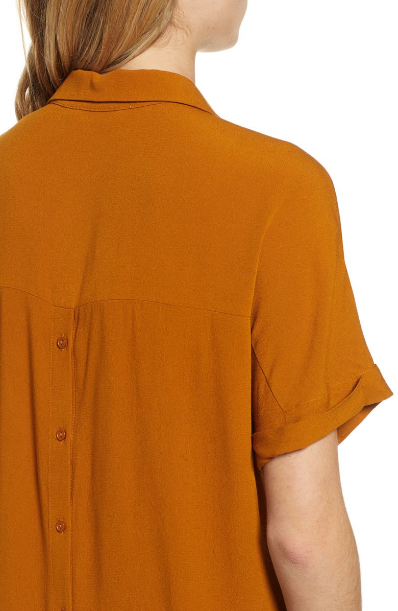 All in Favor Button Back Top, Alternate, color, 