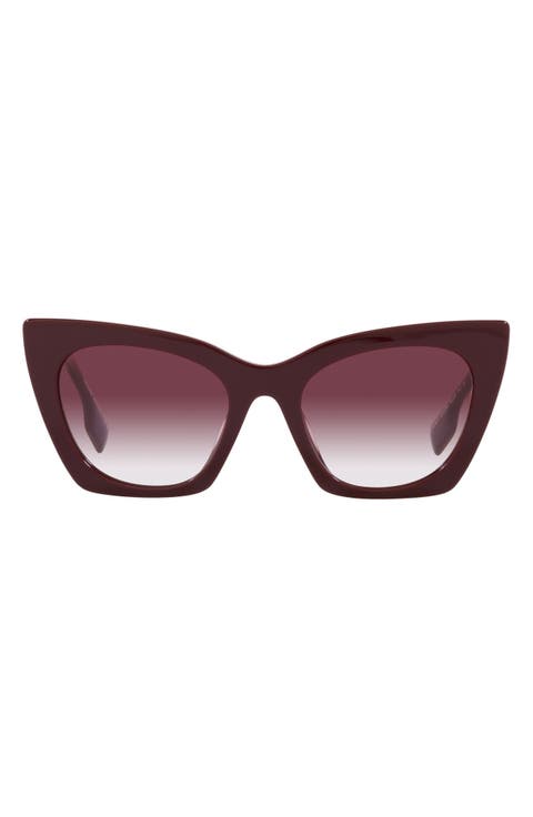52mm Cat Eye Sunglasses