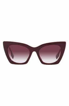 52mm Cat Eye Sunglasses