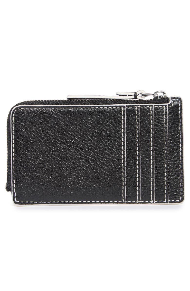 Marc Jacobs Small Top Zip Leather Wallet, Alternate, color,