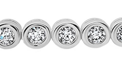 Crislu Round Cubic Zirconia Bracelet In Metallic