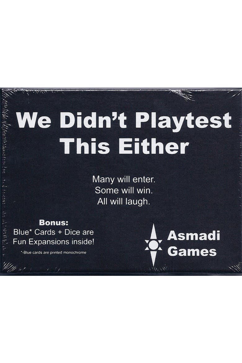We Didn't Playtest This Either Card Game, Main, color, Multicolored