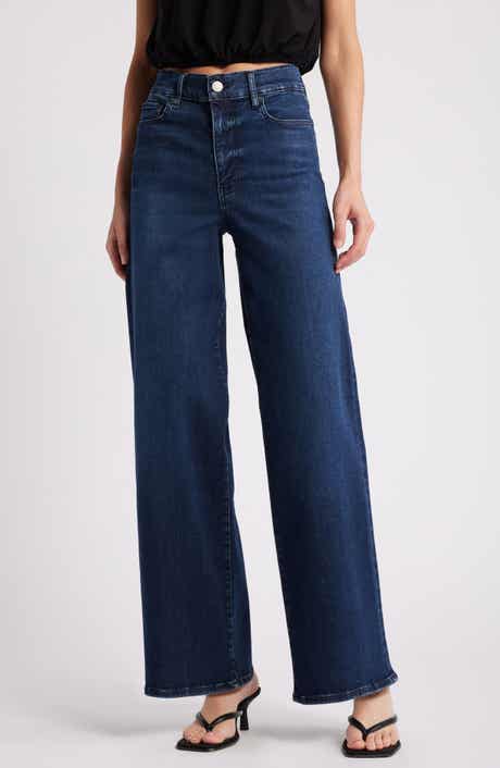 FRAME Le Slim Palazzo High Waist Wide Leg Jeans