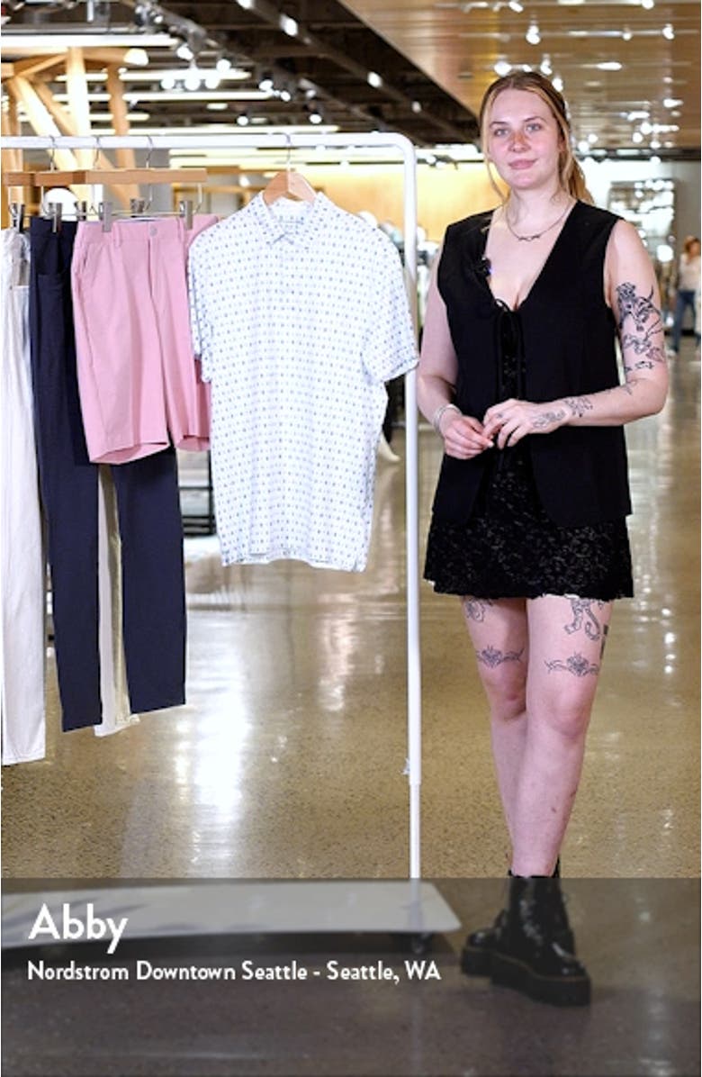 Versa Geo Print Performance Polo, sales video thumbnail