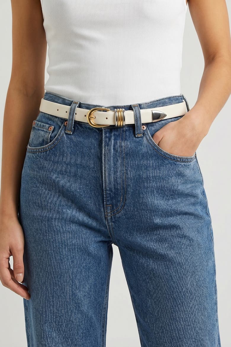 Blair Belt, Alternate, color, Pearl