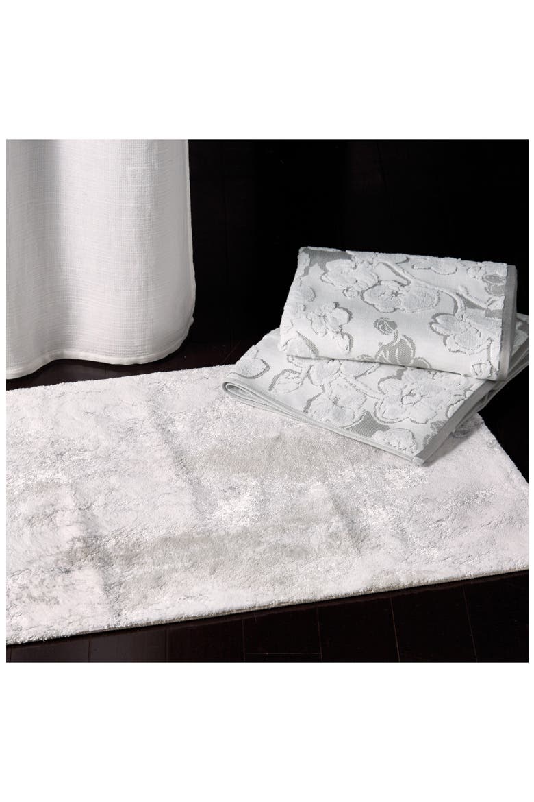 Orchid Bath Rug, Alternate, color, GREY