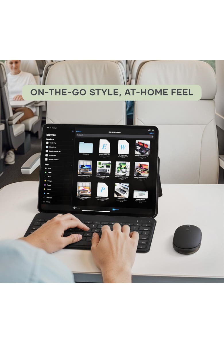 Satechi OntheGo Bluetooth Mouse, Alternate, color, Black