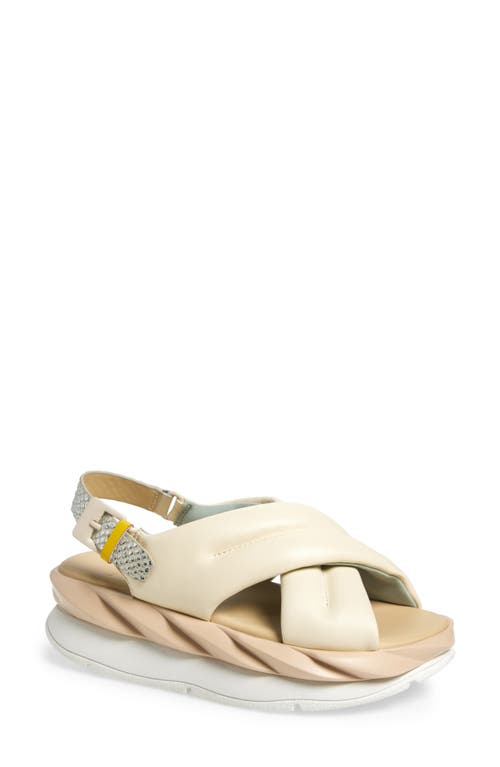 4CCCCEES Mellow Moa Platform Slingback Sandal in Ivory  product