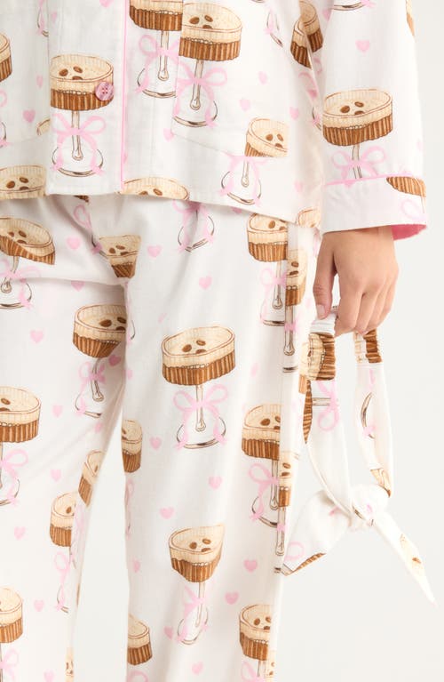 Pj Salvage Print Flannel Pajamas In Multi