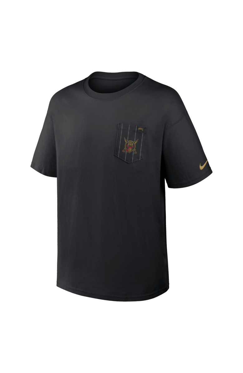 Nike Men's Nike Black Pittsburgh Pirates City Connect Max90 Pocket T-Shirt, Alternate, color, Black