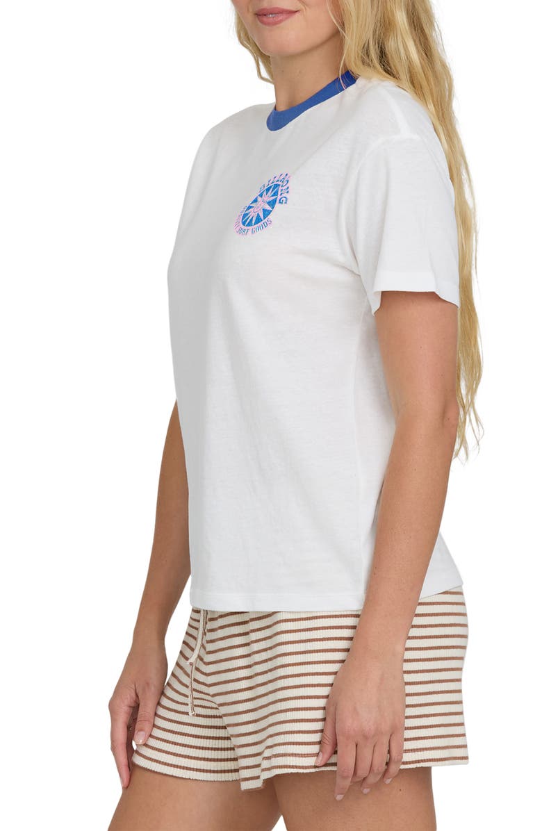 Billabong Sun Echoes Cotton T-Shirt, Alternate, color, Salt Crystal