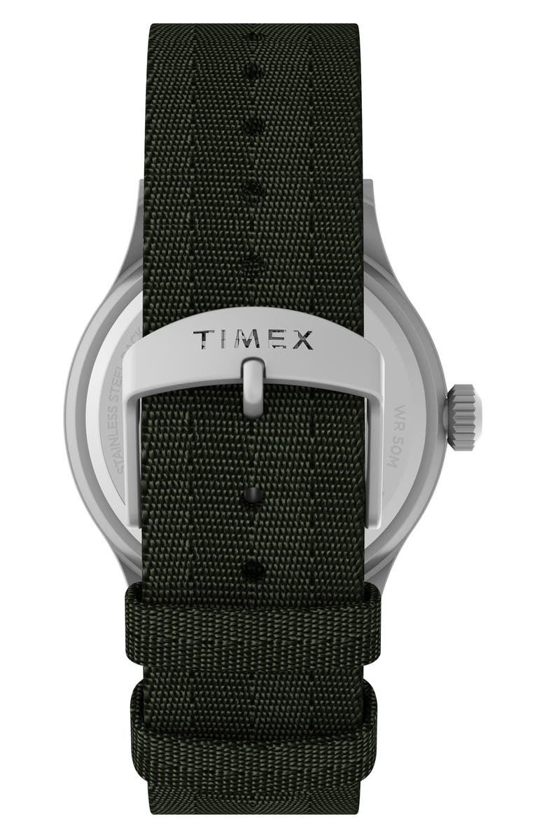 Timex<sup>®</sup> Expedition North Sierra Recycled Textile Strap Watch, 40mm, Alternate, color, 