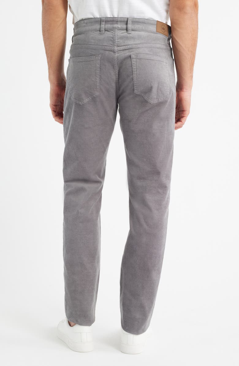 Peter Millar Superior Soft Corduroy 5-Pocket Pants, Alternate, color, Oslo Grey